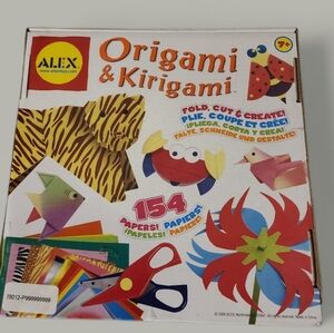 NIB Alex Toys Origami & Kirigami Kit - Kids' Crafts 7+ - Multicolor